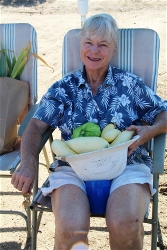 A happy gardener